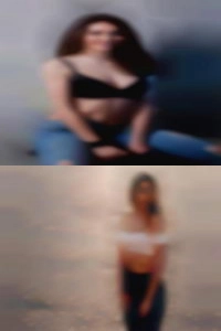 Nude girl in pain from black Weatogue girls